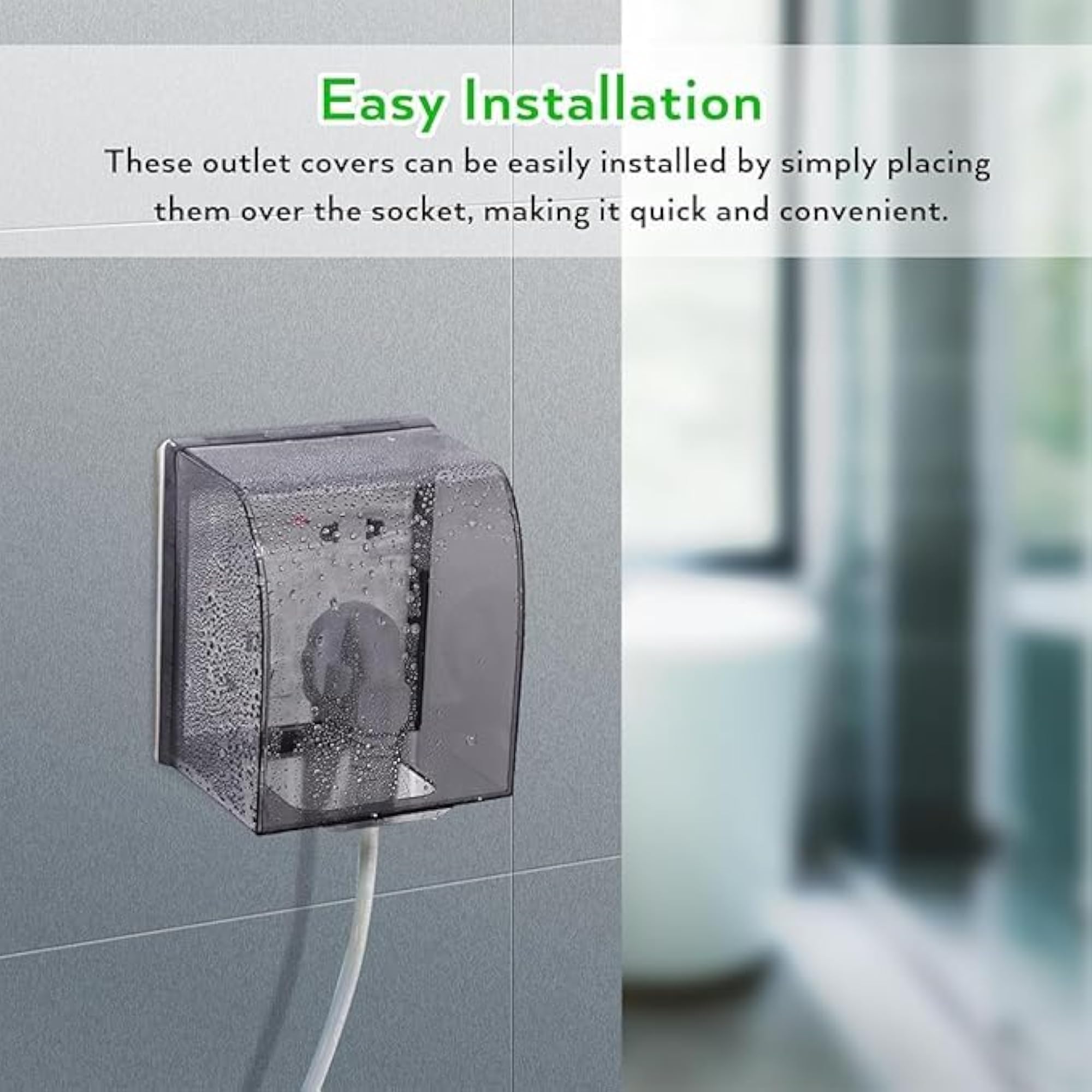Universal Waterproof Wall Socket Plate Panel
