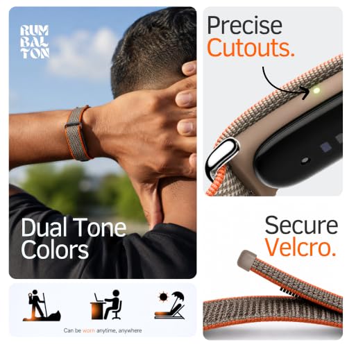 Image of Nylon Strap (Titanium Buckle) Compatible with Google Fitbit Air