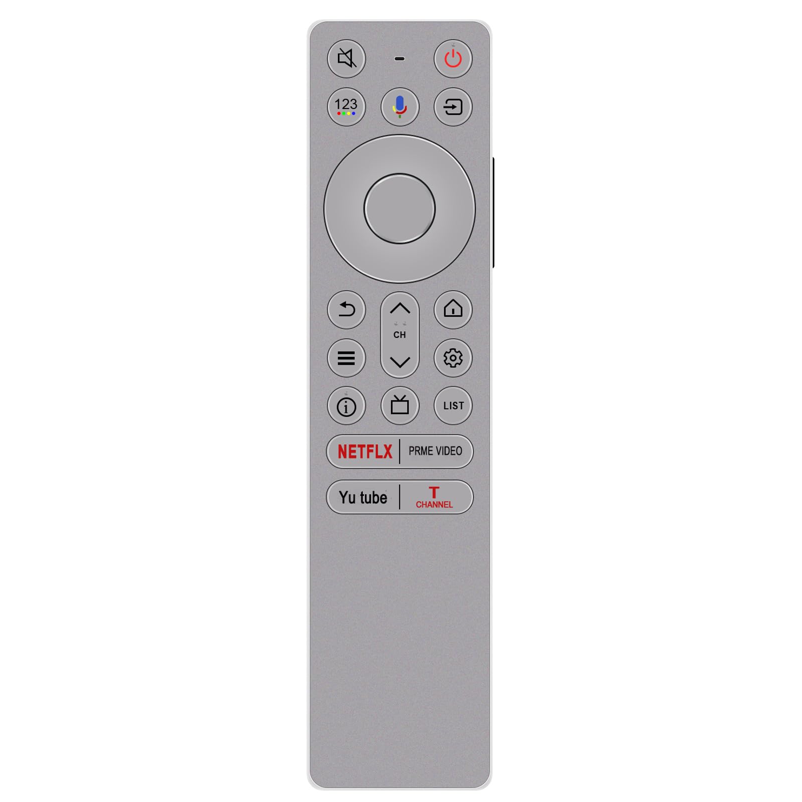 Spraakafstandsbedieningen geschikt voor TCL TV 55C649 58P635 65C745 65C845 65C855 55C845 75C845 85C845 43C645 50C645 55C645 65C645 75C645 85C645 55C745 75C745 85C745 43P745