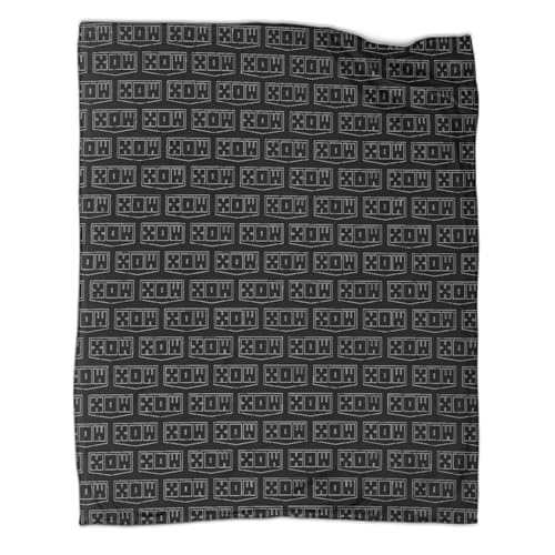 Couverture moelleuse 3D en literie microfibre supérieure au design géométrique - 3