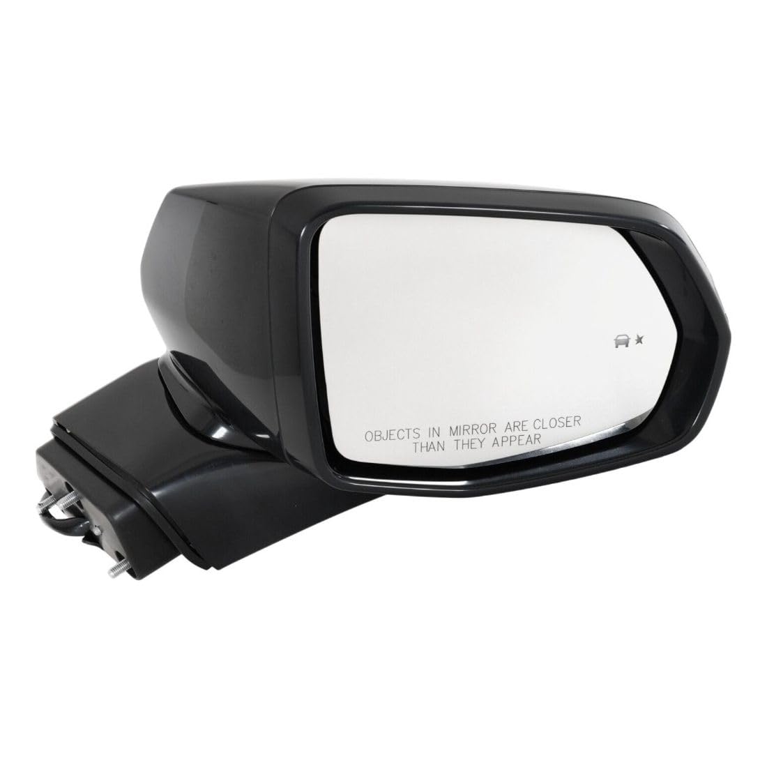 HDNAHEQ Mirrors Passenger Right Side Heated for Chevy for Blazer Base/L 19-21 & /RS/North 19-22 & LT 20-22 Hand Without Auto-Dimming Paintable Manual Folding Power-Glass Adjustment