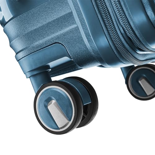 Luggage Sets, 4 Piece Suitcase Set 14/20/24/28 In, Expandable Carry On Luggage Set with Spinner Wheels, Hard Shell Luggage Sets With TSA Lock Peacock4