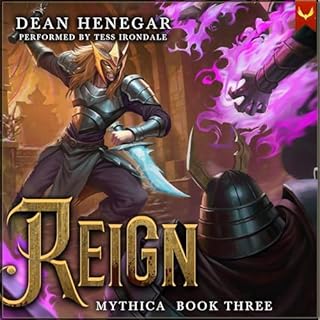 Mythica 3: Reign Audiolibro Por Dean Henegar arte de portada
