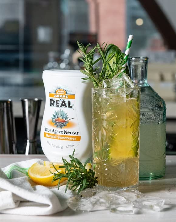 Agave Reàl Infused Exotics, Jarabe de Agave Azul, 16.9 FL OZ x3 miniatura 5