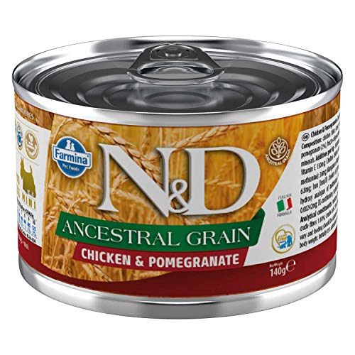 Ração Úmida N&D Ancestral para Cães Adultos Sabor Frango 140g