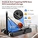 COSTWAY 10FT Basketball Backboard Hoop Net Set, 1.35M-3.05M Height Adjustable Basketball Stand with Wheels, for Kids, Junior and Adults (Red+White+Blue Net) COSTWAY 10FT Basketball Backboard Hoop Net Set, 1.35M-3.05M Height Adjustable Basketball Stand with Wheels, for Kids, Junior and Adults (Red+White+Blue Net)