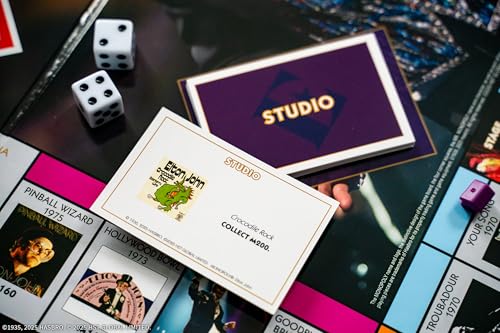 Monopoly: Elton John Juego de Mesa Coleccionable miniatura 7