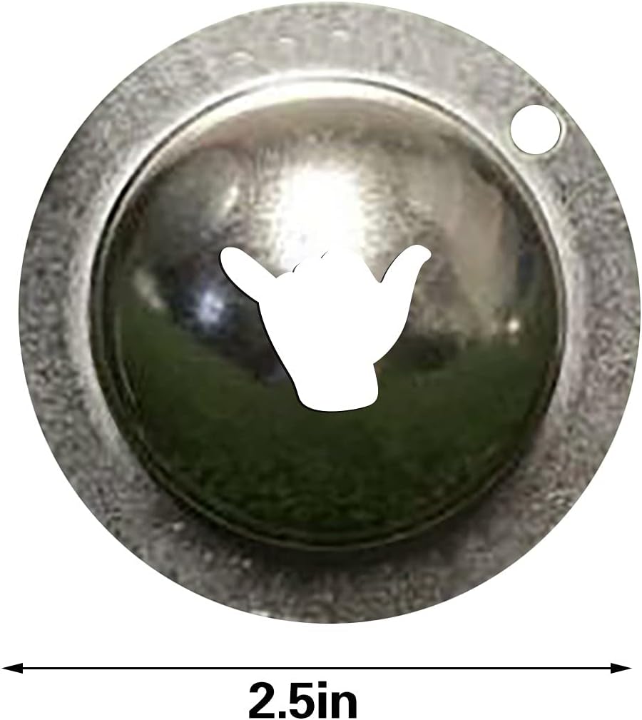 review AITSAON Golf Ball Custom Marker Alignment Tool Models, Stainless Steel Golf Ball Marker Painting Mould Golf Ball Mould (1PC, G-1)