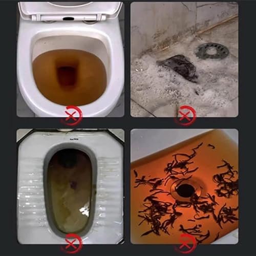 Hogedruktoilet Deblokkeren A Shot, 2024 Hogedruktoilet Deblokkeren One Shot Toiletpijpplunjer, Luchtplunjer Voor Toilet, Afvoerputje, Verstopte Buis (2 stuks) - Image 4