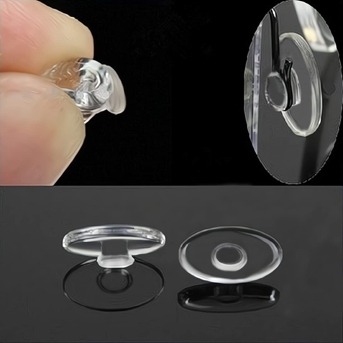 5 Pairs Eyeglasses Nose Pads,Pushin Glasses Nosepads,13mm