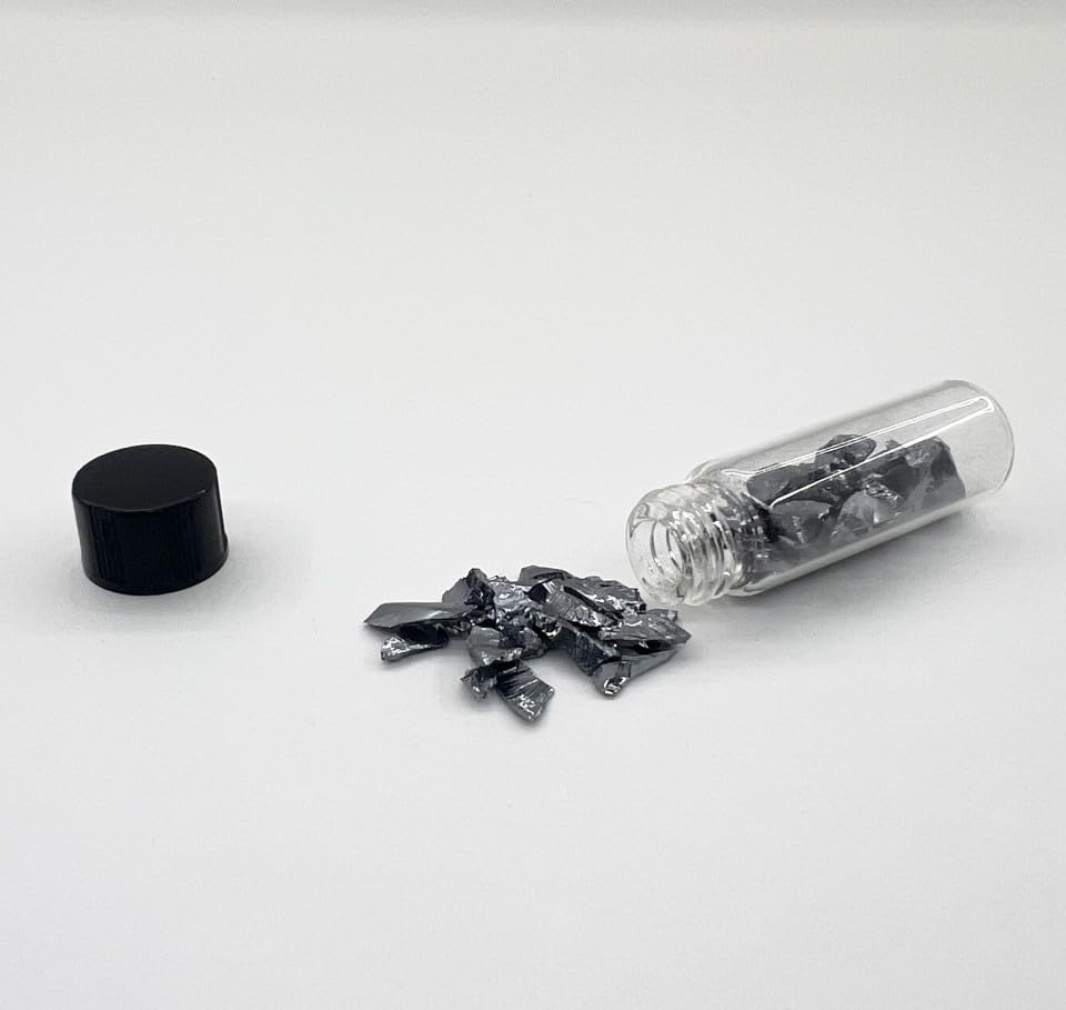 Silicon Crystals Sample Pure 99.9% Metalloid for Collection or Experiments