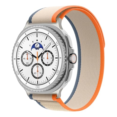 Image of VEMIGON Trail Loop Band Compatible with Samsung Galaxy Watch 8 40mm 44mm / 8 Classic 46mm, Soft Breathable No-Gap Nylon Fabric Sport Strap Replacement Wristband (Watch Not Included)