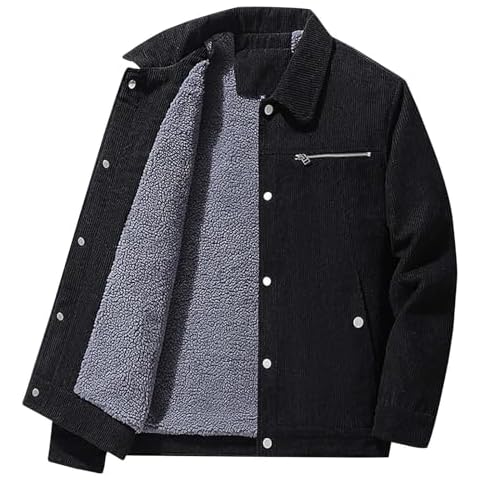 Men's Fleece Lined Winter Jacket Cover