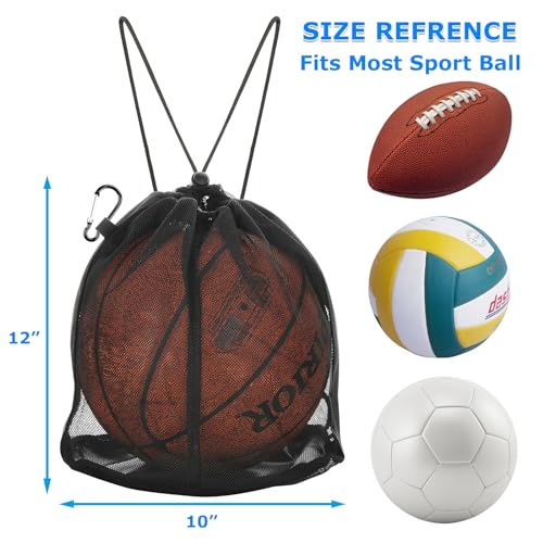 image for Cosmos Basketball Bag Basketball Backpack - Single Ball Mesh Storage C