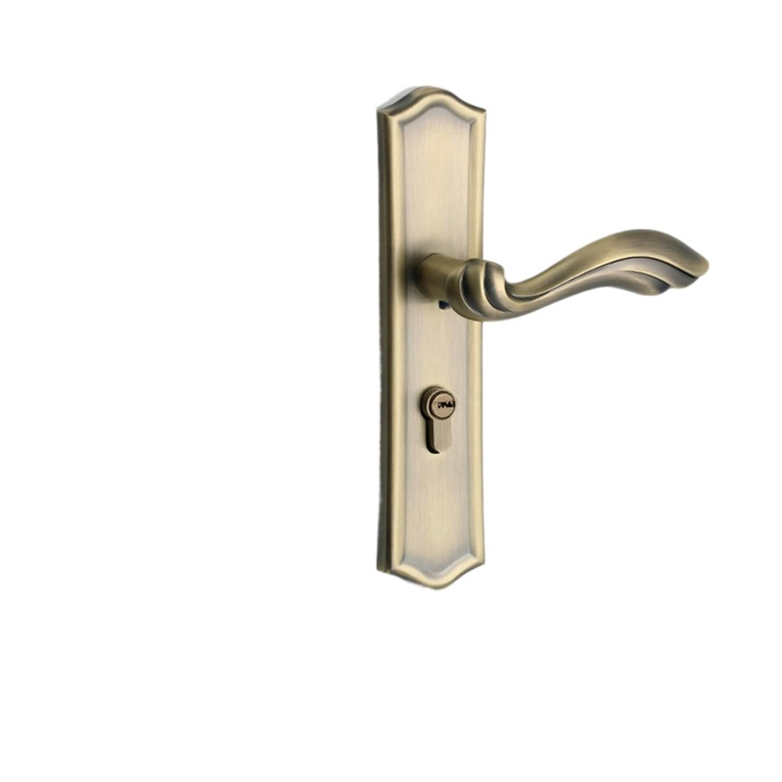 Aepqbgqj One Color Zinc Alloy European Style Silent Mechanical Lever Handle Lock Bedroom