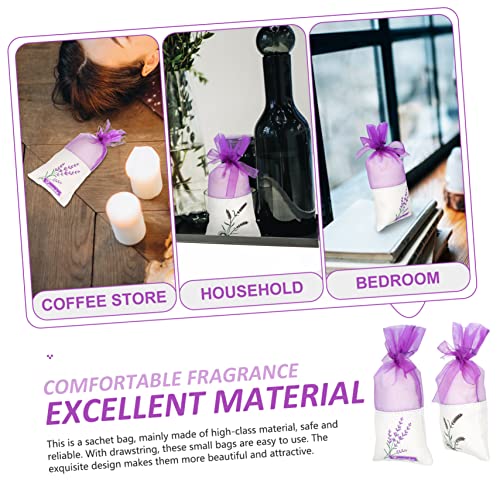 Bolsitas de malla perfumadas 20 pcs para hogar y auto miniatura 2