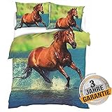 🍀 UMWELTSCHONEND: Unsere Bettgarnituren sind pflegeleicht und bei 40 Grad waschbar. Niedrige Temperaturen schonen die Umwelt und den Geldbeutel. Außerdem bleiben die Farben kräftig.