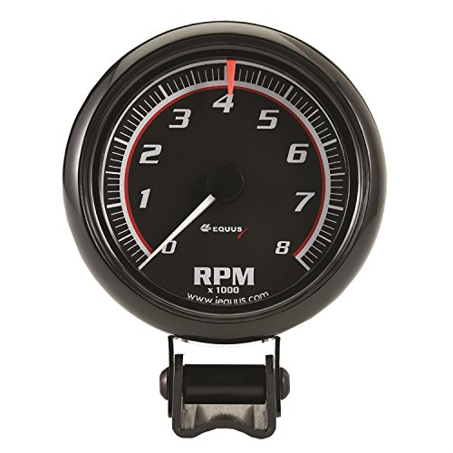 Equus 6088 3-3/8" Tachometer, Black by EQUUS - Image 2