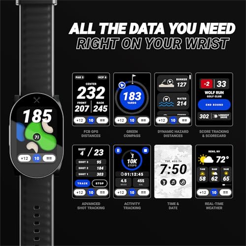 Blue Tees Playmaker+ Golf GPS Watch
