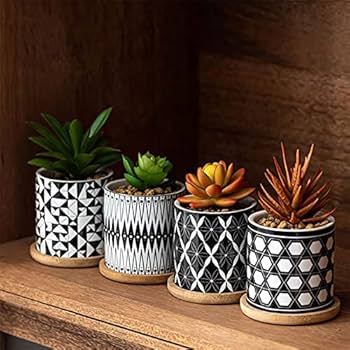 驚きの価格 高級手描き植木鉢大きいサイズ多肉植物鉢 観葉植物鉢陶器製