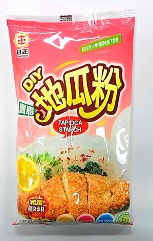 横浜中華街 日正 地瓜粉(さつまいもでん粉) 業務用 400g/袋 X 12袋(1ケース売り)、唐揚げに使うと最高♪