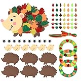 NieYat 66 Stück Bastelset Herbst für Kinder Set, kreative Handwerk DIY-Set, Fördern praktische Koordination Fähigkeiten, Kinder Geburtstagsgeschenke, Herbst Dekoration