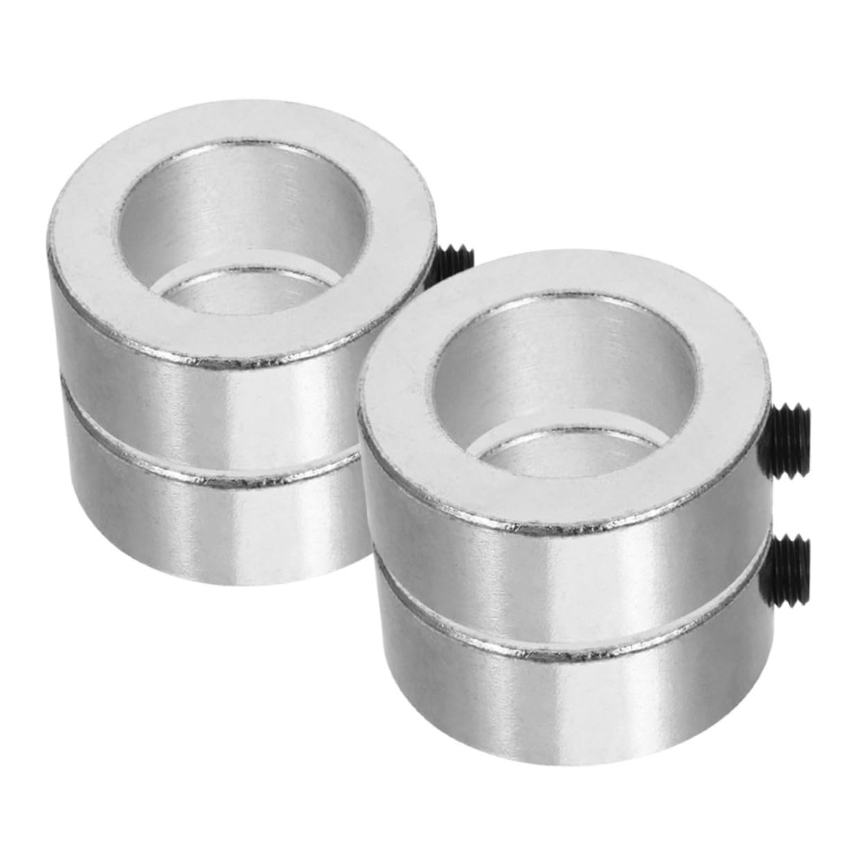SOLUSTRE 4pcs Carbon Steel Zinc Plated Car Axle Collars Thickened Retaining Ring for Automotive Applications