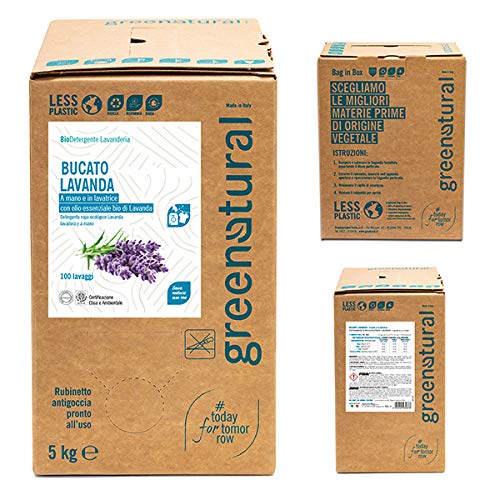 GREENATURAL BAG 5 Kg Bucato LAVANDA - ecobio