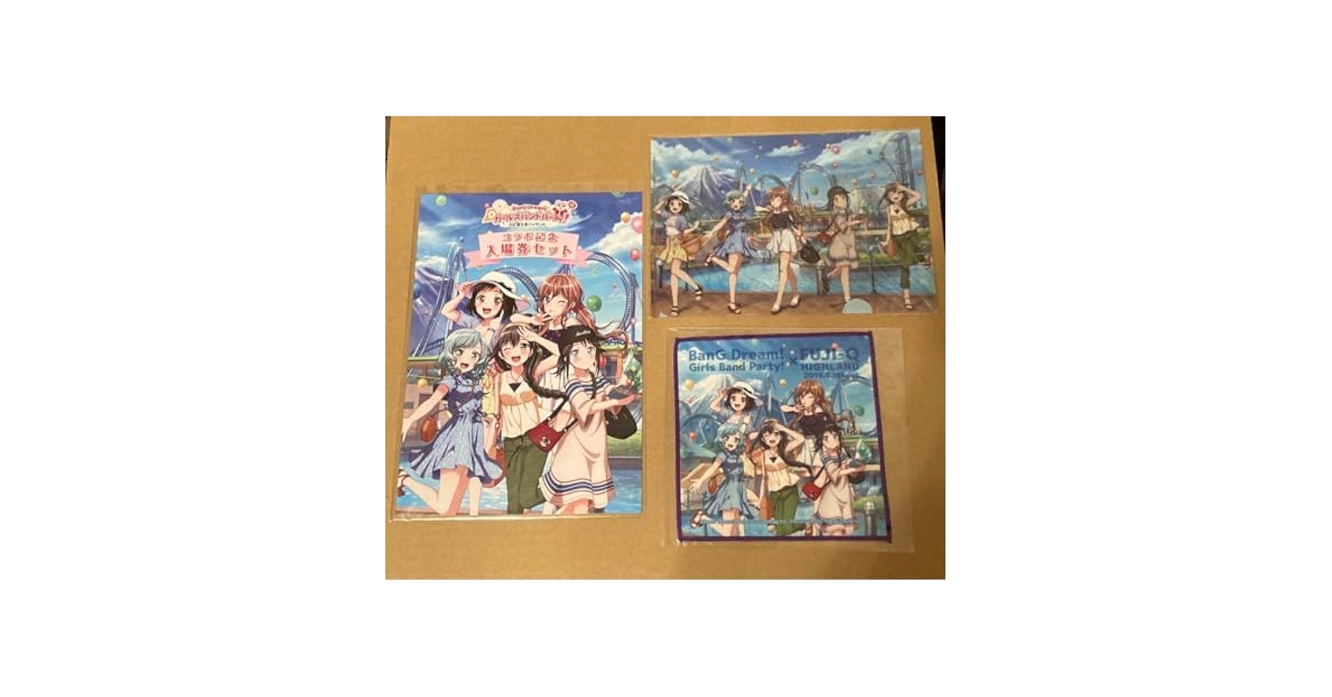 バンドリ富士急コラボグッズ バンドリ! ガルパ × 富士急ハイランド 7.26より花火ショー等