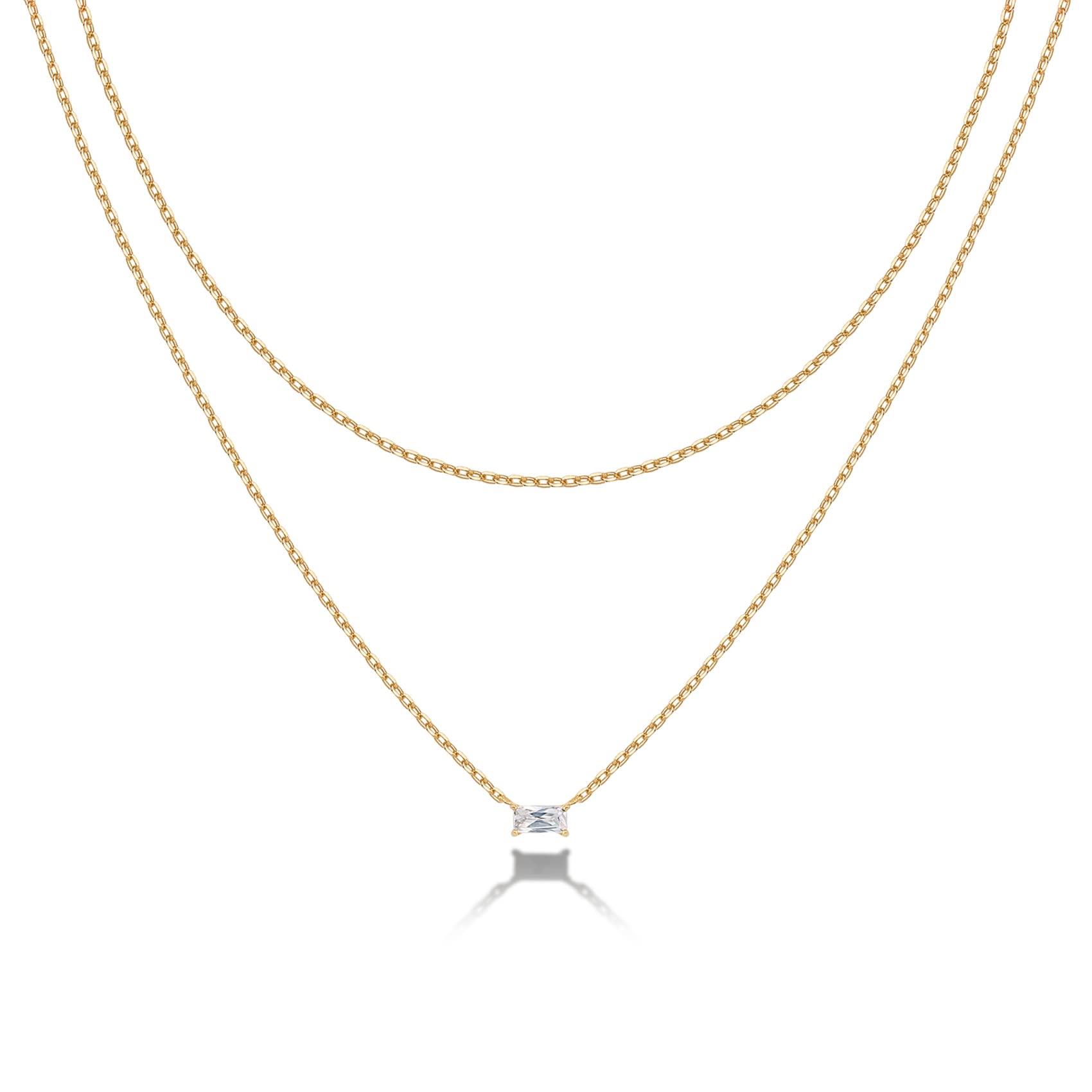 PAVOI 14K Gold Plated Layering Necklaces | Stylish Minimalist Design Pendant Necklaces | Butterfly, Heart, Lotus, Evil Eye, Cross Pendants for Women