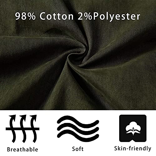 Men's Hiking Pants Outdoor Ripstop Cargo Pants Multi-Pocket Military Casual Work Trousers4