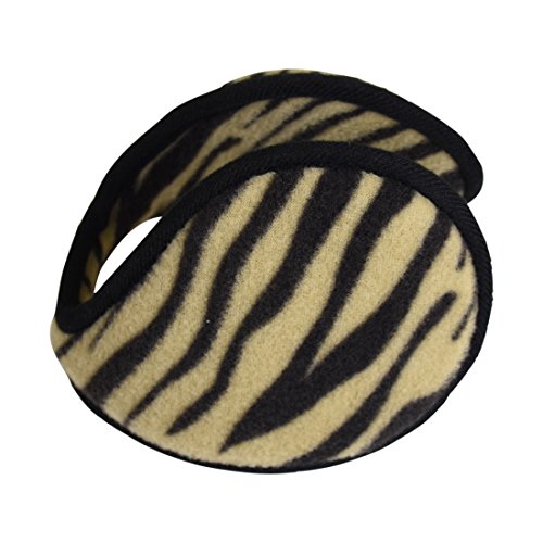 Motique Accessories Ear Warmers Women Kids Animal Print Polar Fleece Winter Earmuff