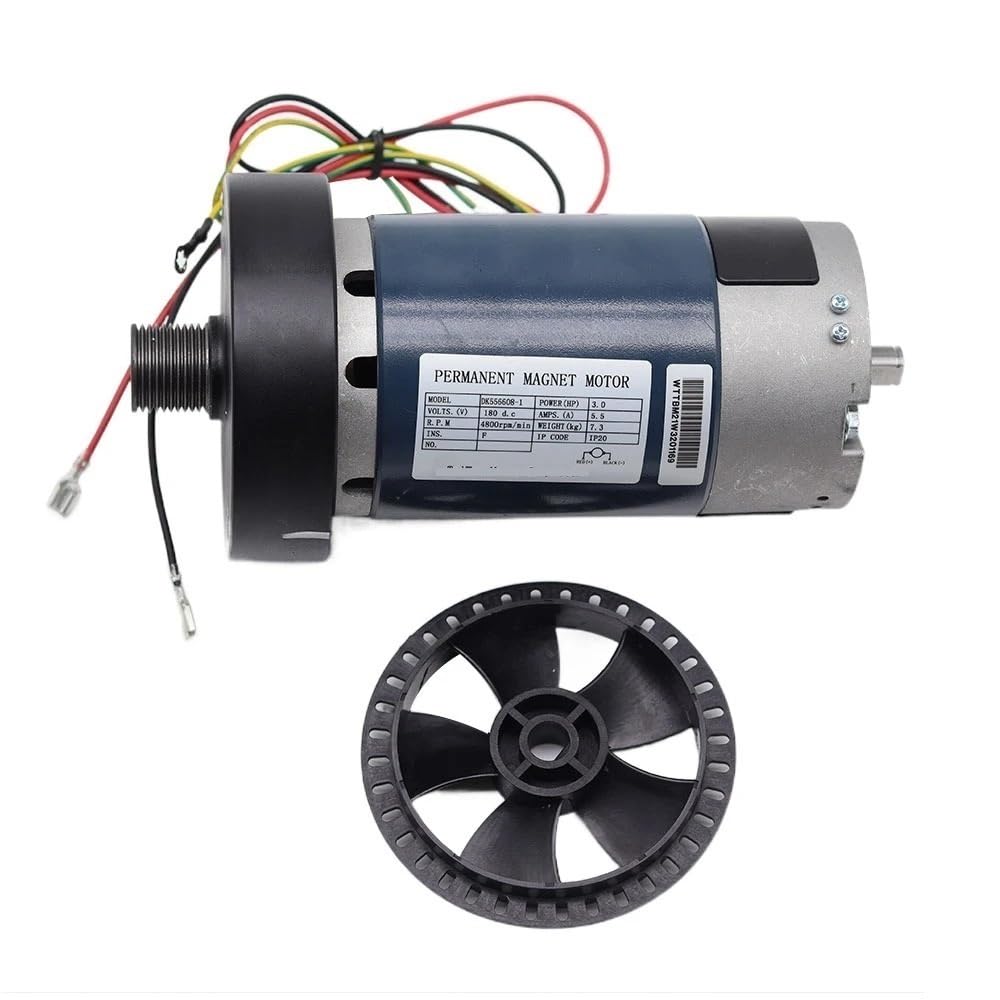 Amazon.com: NURII Treadmill Motor, 180V 3HP, DC Permanent Magnet