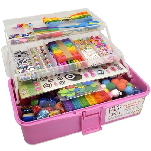 Olly Kids Arts and Crafts Supplies for Kids Girls...