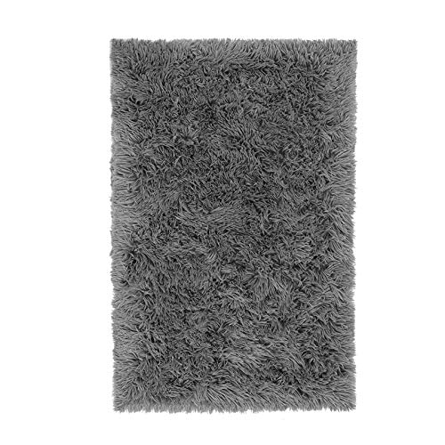 BAYKA Machine Washable Fluffy Area Rug Indoor Ultra Soft Shag Area Rug