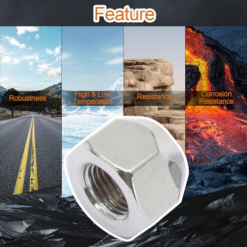Image of 5Pcs 1 /2-20 Inch Trailer Lug Nuts 509 Tire Lugs Wheel Nuts Wheel Trailer Lugs 1 /2 20 Open End Lug Nuts for Trailers Tire Wheel