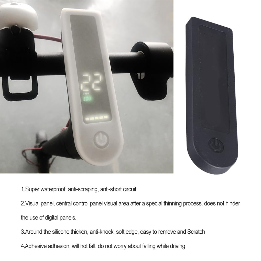 Scooter électrique écran d'affichage étui de étanche Anti-Rayures Lavable élastique Panneau Protecteur Accessoires