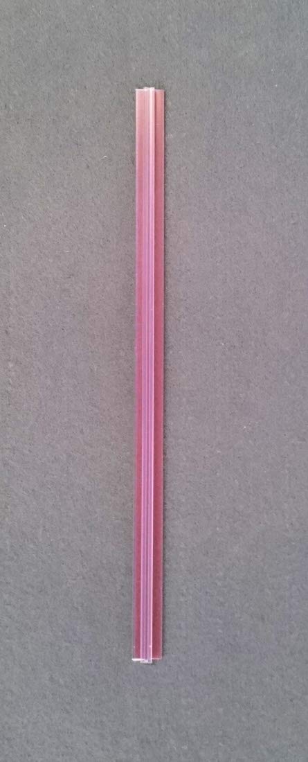 Binario per Fissaggio Spingi Pacchetti Spingipacchetto Adattatore Biadesivo - Misura Lunghezza cm 48,3 (10 pz)