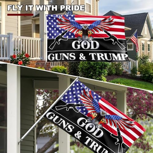 Trump-2024-Flag-3x5-Outdoor-God-Guns-and-Trump-Flag-150D-Premium-Polyester-Trump-US-American-Patriotic-Eagle-Flag-with-Brass-Grommets-for-Outdoor-Indoor-Room-Wall