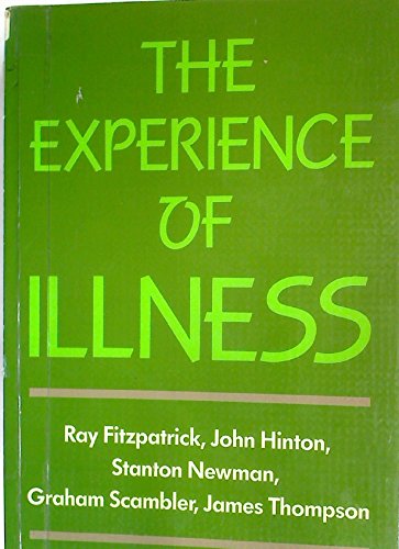 The Experience of Illness 042278530X Book Cover