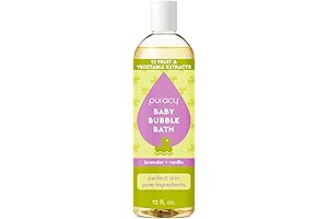 Puracy Natural Bubble Bath for Delicate Skin