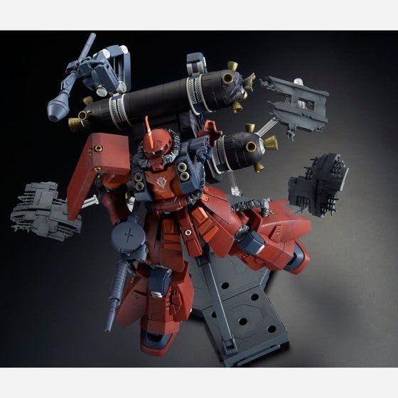 Amazon.co.jp: MG 1/100 高機動型ザク サイコ ザク THUNDERBOLT版
