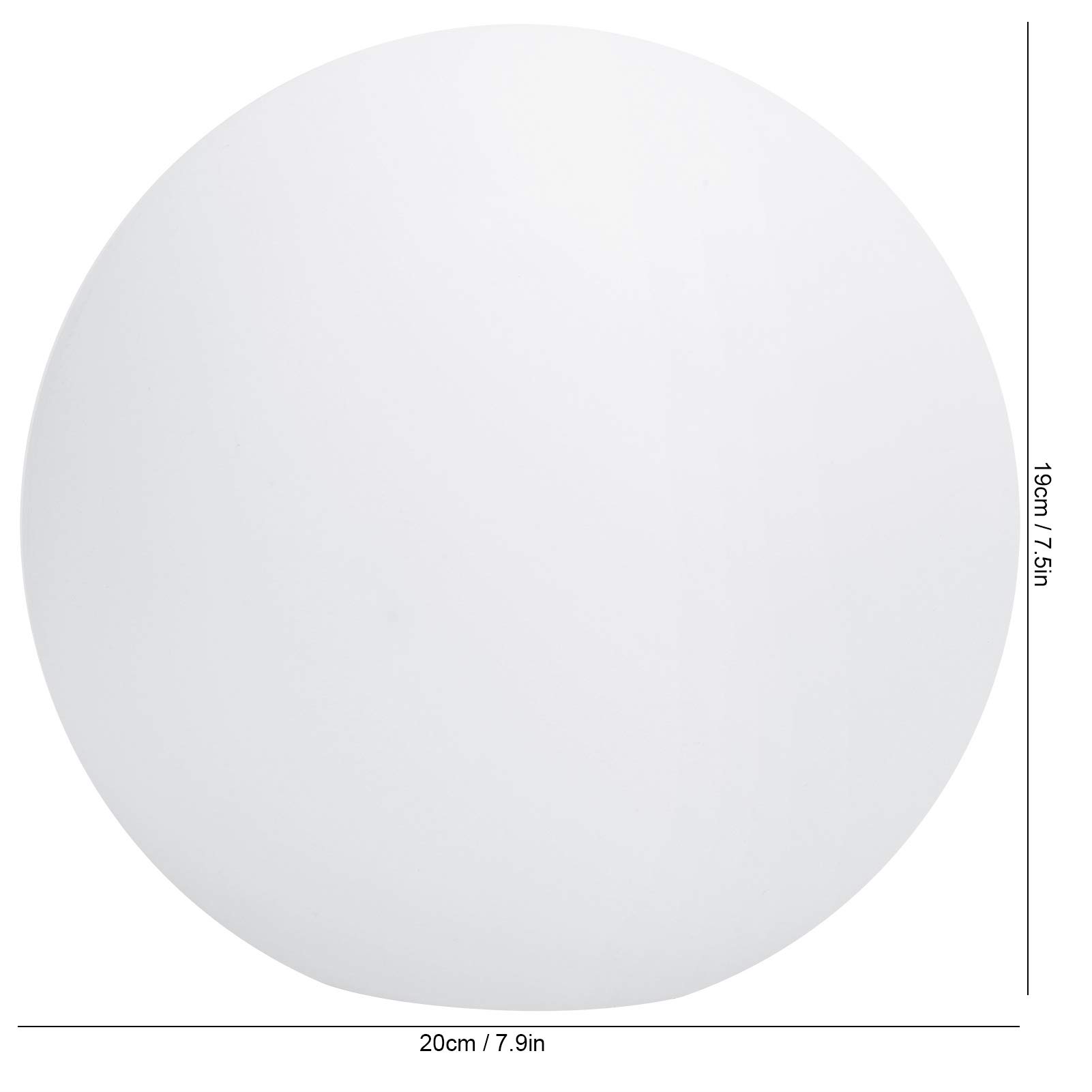 Luce notturna a LED con telecomando a 16 colori, lampada sferica ricaricabile tramite USB, 4 modalità dinamiche con luminosità regolabile, design IP60 per camera da letto,