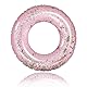 Schwimmring für Erwachsene Teenagern,Pink Pailletten Schwimmreifen Aufblasbar-Ring mit 90cm Durchmesser,Dicke PVC Pool Aufblasbar Schwimmen Ring für Schwimmbad Wasser Outdoor Spielzeug Party Zubehör