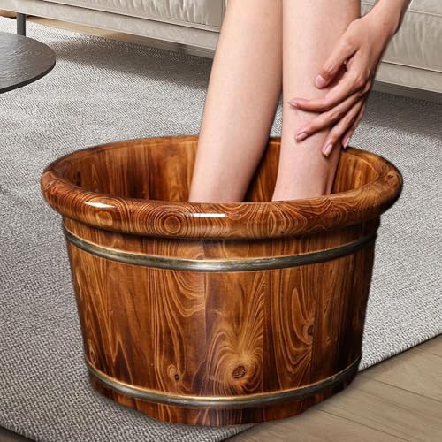 Cubeta de Madera para Spa de Pies 26cmx40cm miniatura 5