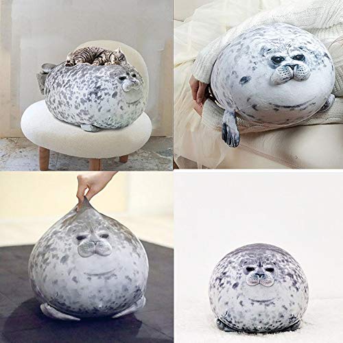 Yozatia Chubby Blob Seal Pillow, Giant Stuffed Animals Hugging Pillow, Anime Plushies Cute Pillows Large(23.6 In) #TOP1