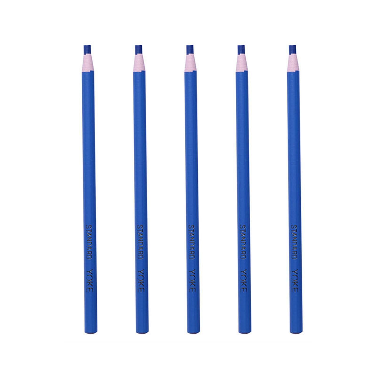 Tsophreniq Tear Off Crayon Pack of 5 for Permanent Fabric Marking and Craft Paper Wrap Sewing Craft Set