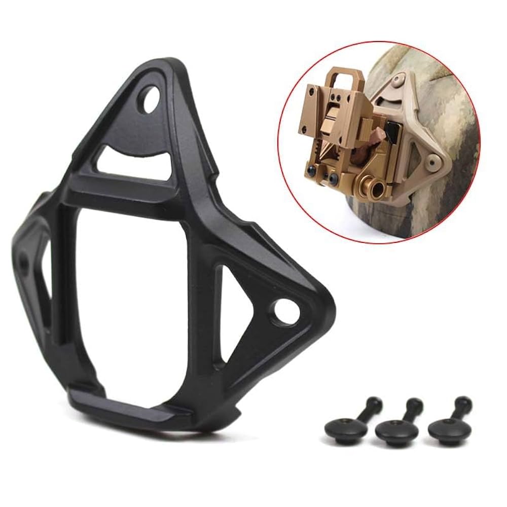 Amazon.com: Metal Helmet NVG Mount Adapter, 3-Hole Type 2