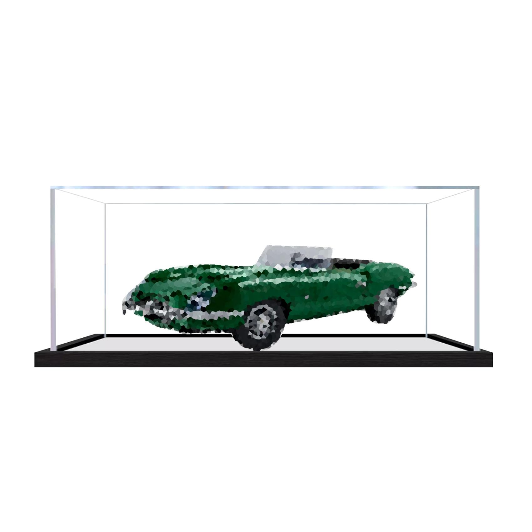 Dustproof acrylic Display Case for Le-go 11381 Model (Mirror3mm)