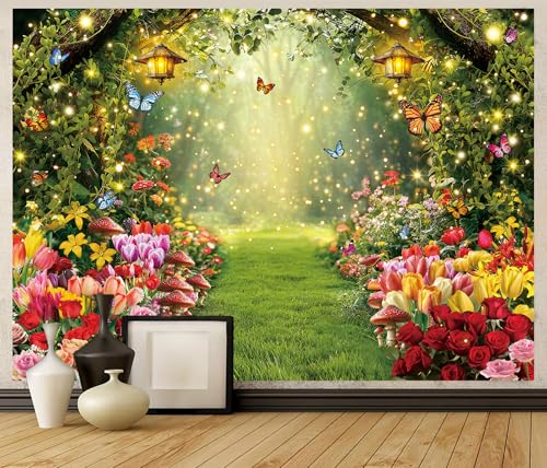 Fondo Fotográfico Primavera Bosque Encantado 210x150 cm miniatura 5